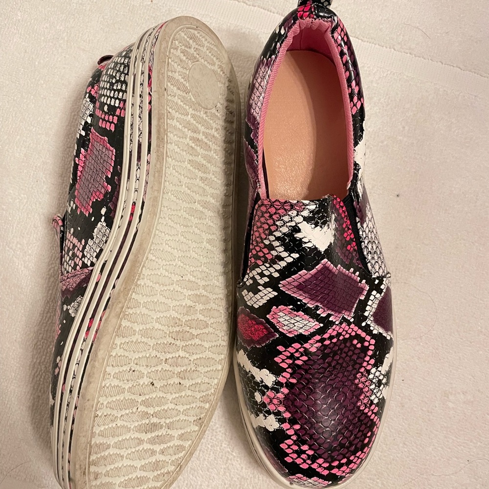 Multi color shoes